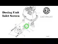 Detroit DEF Dosing Unit Inlet Screen