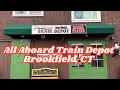 All Aboard Train Depot Brookfield CT
