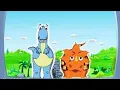 Lagu Spanyol untuk anak-anak - Los pollitos dicen, pío, pío, pío, cuando tienen hambre - Dinolingo