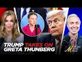 Download Lagu Trump Takes on Greta Thunberg For Shift From Climate Extremism to Gaza Flotilla, with Link Lauren