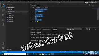 how to comment or uncomment in vs code visualstudio code