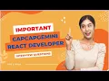 Capgemini ReactJS Interview 2023 JavaScript Interview Questions 2023