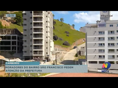 Moradores do bairro São Francisco pedem atenção da prefeitura de Camboriú