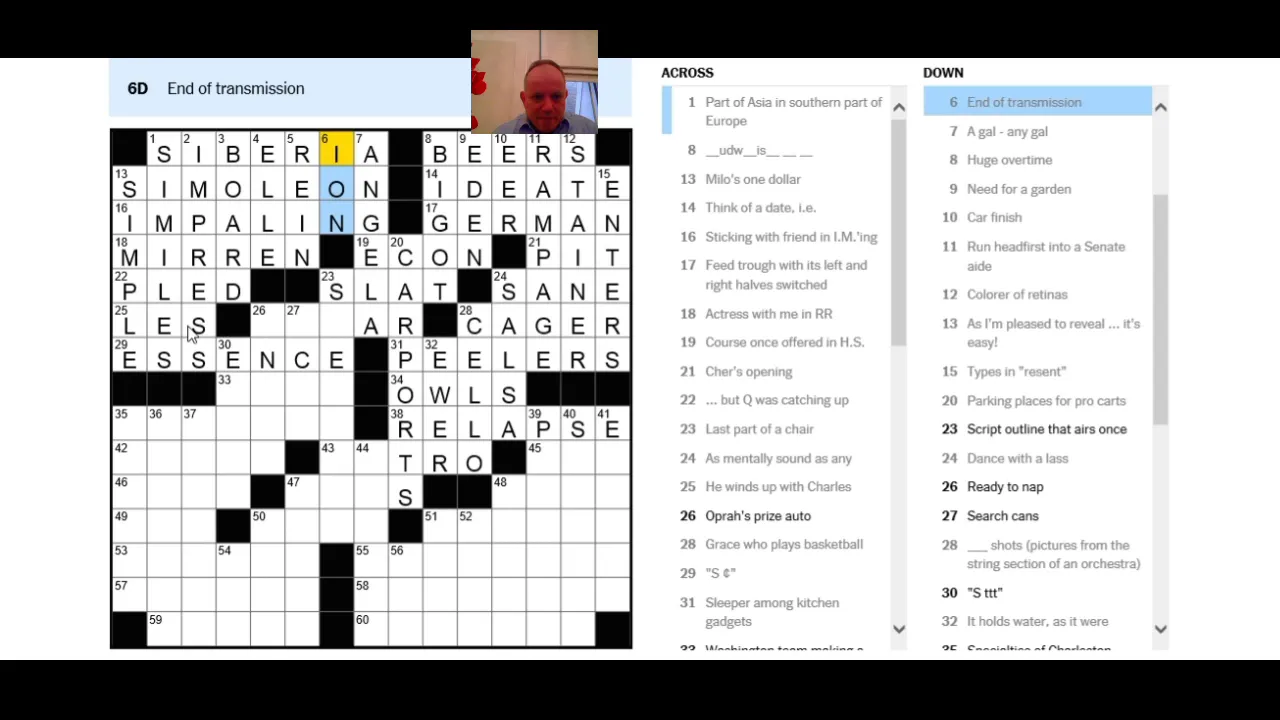 Solving a New York Times "Puns and Anagrams" puzzle