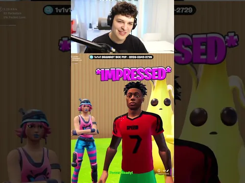 Speeds Pure Aura Girl in Fortnite!