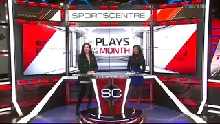 Marissa Roberto And Reagan Subban At Play Of The Month Nov 2024 TSN