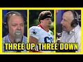 Three Up Three Down 2026 Patriots training camp
