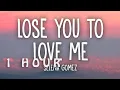Download Lagu [1 HOUR 🕐 ] Selena Gomez - Lose You To Love Me (Lyrics)
