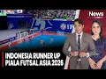 Lagu Indonesia Runner Up Piala Futsal Asia 2026 | iNews Siang (08/02)