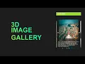 3D Image Gallery with JavaScript HTML and CSS