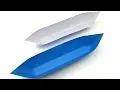 Download Lagu Easy Paper Boat Making Tutorial For Kids - Origami Canoe That Floats