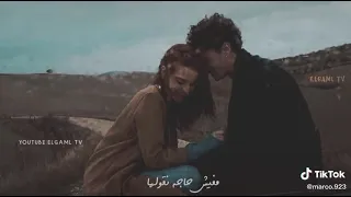 حالات واتساب نقول ايه خلاص انا وانت حبيبي مفيش حاجه نقولها   دندنها
