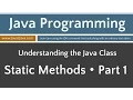 Learn Java Programming - Static Methods Part 1 Tutorial