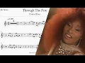 Lagu Trough The Fire (Chaka Khan) Alto Sax Eb Sheet Music