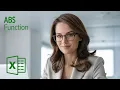 Microsoft Excel ABS Function Mastering Formulas in Excel