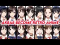 Lagu AKB48 Members Become Anime Retro - Generated by AI | Idol 48