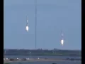 SpaceX Falcon Heavy Landing - Sound of Sonic Booms