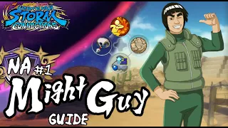 NxBSC [NA's Best] Might Guy Guide | Tips, Tricks, Gameplay