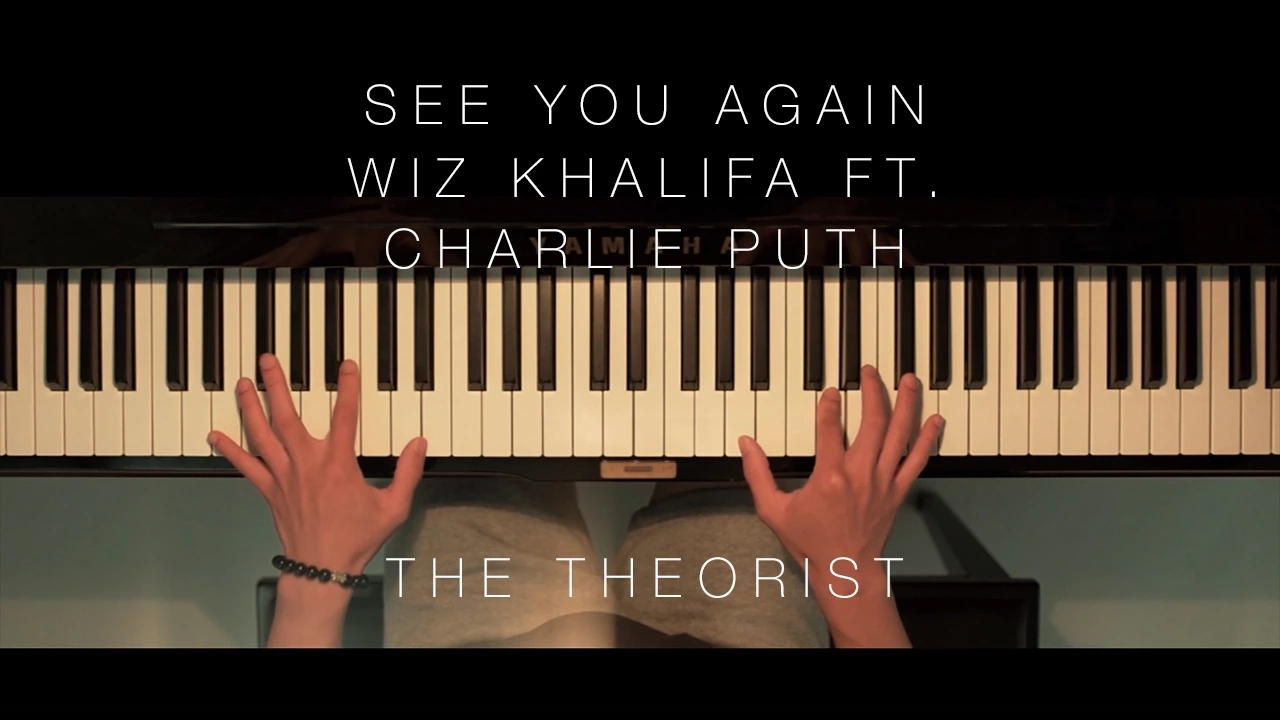 Wiz Khalifa ft. Charlie Puth - See You Again | The Theorist Piano Cover