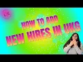 How to Add New Hires in UKG