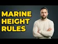 What Are The Minimum Height Standards For Marines