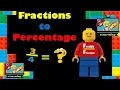 fractions to Percentage - Maths