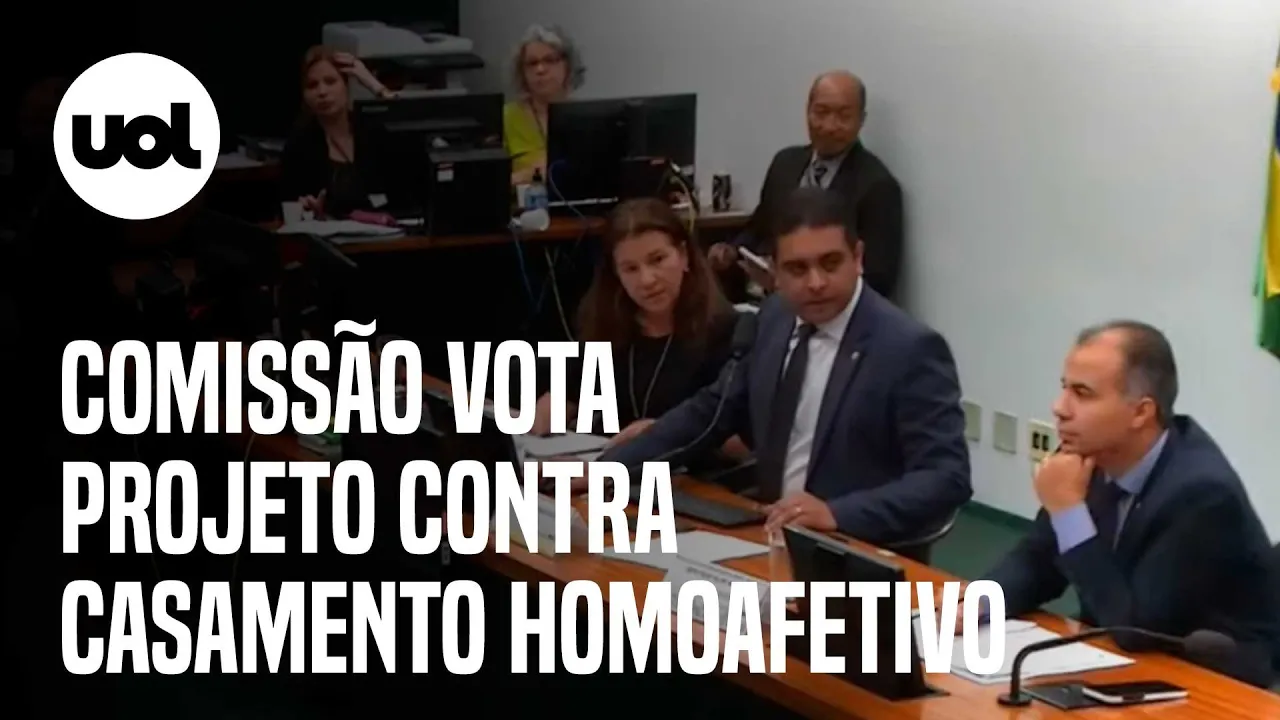 ???? Comissão da Câmara vota projeto de lei que proíbe o casamento homoafetivo no Brasil; ao vivo
