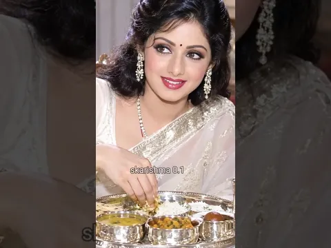 श्रीदेवी 20 साल तक चांदी की थाली में क्यों खाती थीं? 😱#sridevi #youtubeshorts #shortvideo #shorts
