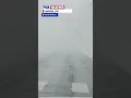 Driving through a snow squall in Akron OH