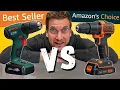 Bosch Best Seller vs Black and Decker from Amazon Homeowner BATTERY DRILLS