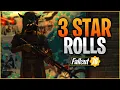 3 Star Legendary FIXER ROLLS 24 Fallout76
