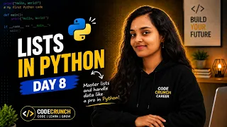 Learn Lists in just 5 Minutes Day 8 100 Days of Python Python Interview Questions