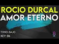 Rocio Durcal - Amor Eterno - Karaoke Instrumental - Bajo