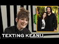 Winona Ryder and Keanu Reeves call each other husband and wife in their text messages