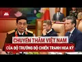 Lagu Toàn cảnh Lễ đón và Hội đàm giữa Đại tướng Phan Văn Giang và Bộ trưởng Chiến tranh Mỹ Pete Hegseth