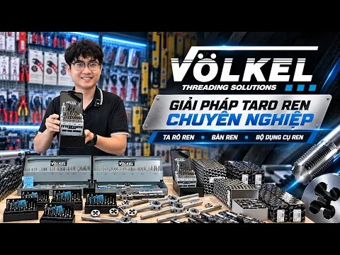 Bộ taro bàn ren VOELKEL về kho tháng 10 tuần 40, dụng cụ tạo ren