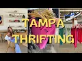 THRIFT WITH ME IN TAMPA FLORIDA The best Tampa thrift stores thrifting hacks and haul