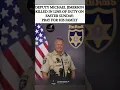 Honoring Deputy Jimerson fallen on Easter Sunday
