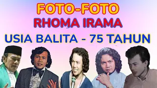 Download Foto-Foto Rhoma Irama Usia Balita Hingga 75 Tahun MP3