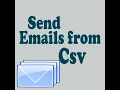 Send Emails from Csv