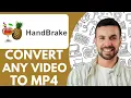 Lagu Handbrake Tutorial - Hoe je elke video naar MP4 converteert - 2025 (volledige handleiding)