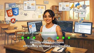 Pointer to Structure in C Programming Arrow Operator Explained Module 11 - Lesson 11 3