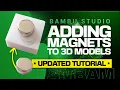 3D Printing Guide Adding Magnets To Models With Bambu Studio