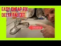 EASY FIX Delta Faucet Drip Repair