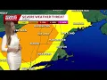 Hot day rumbles of thunder possible