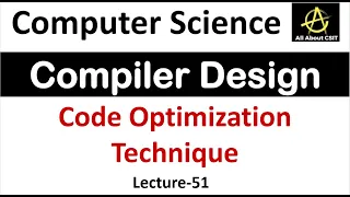 Code Optimization Technique in Compiler Design Compiler Design Tutorial Lec-51