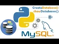 PYTHON MYSQL HOW TO CREATE DATABASE IN APACHE SERVER WITH PYTHON MYSQL CONNECTOR XAMPP