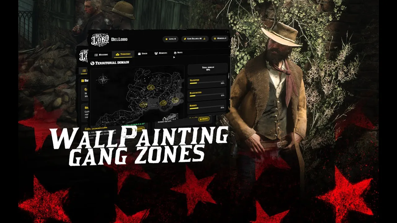 WallPainting - Gang Zones - War - RedM - OPENSOURCE