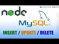NodeJs MySql CRUD NodeJs MySql RestAPI NodeJS MySql Insert Update Delete