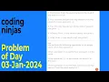 Stack implementation Coding ninjas problem of the day 2024
